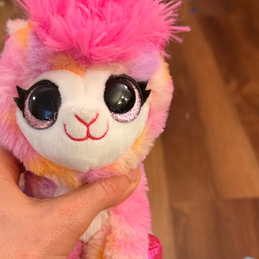 Ty Pink and White Plush Toy - Picture 6 of 16